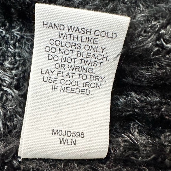 Planet Gold Open ((choker style)) Neckline Sweater Dress Mohair Style XXL Black - Picture 8 of 9